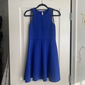 Large Blue Dress